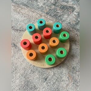 Lovevery Wooden Stacking Pegboard